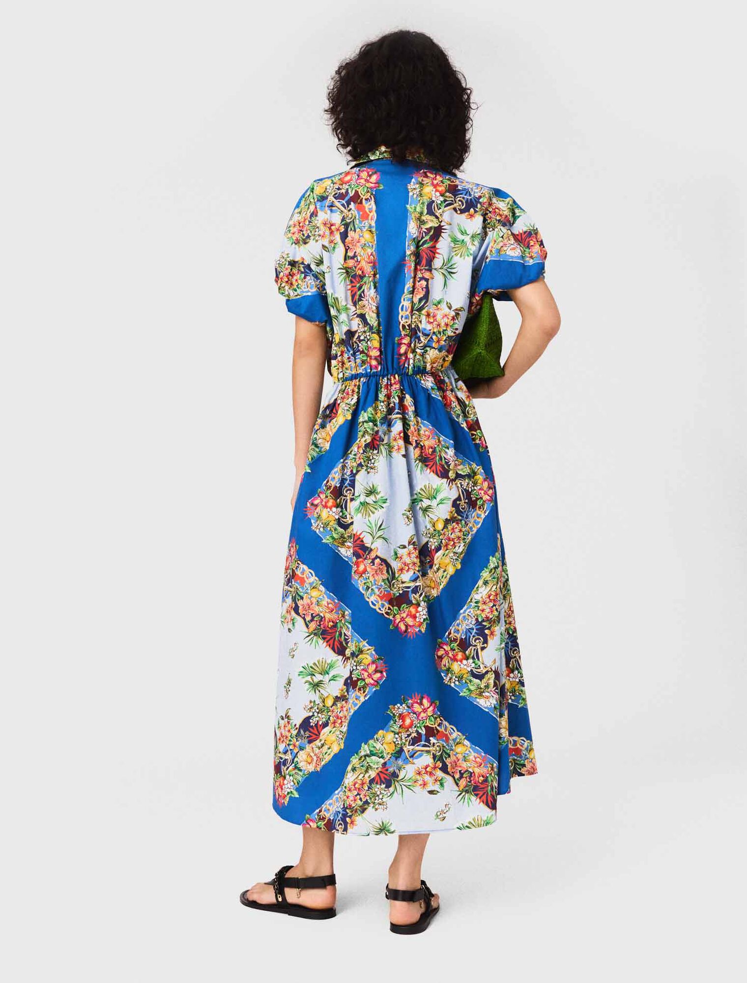 Robe longue imprimée